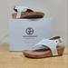 Giani Bernini Shoes | Giani Bernini Wedge Sandals | Color: Tan/White | Size: 9