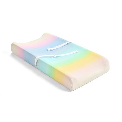 Ombre Organic Cotton Changing Pad Cover Multi Sing...
