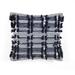 Spencer Decorative Pillow Navy/Off White Single 20X20 - Triangle Home Decor 16T008059