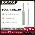 SOOCAS-Brosse à dents électrique sonique D3 X3U nettoyeur à ultrasons intelligent blanchiment