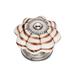 Mascot Hardware Swirl Washed Design Melon Cabinet Knob - Pack Of 10