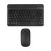 Dpisuuk 10 inch Wireless Bluetooth Keyboard Mouse Comb Ultra-Slim Rechargeable Wireless Keyboard and Mouse Set for iOS Android Windows