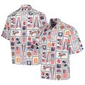 Men's Reyn Spooner White Detroit Tigers Americana Button-Up Shirt