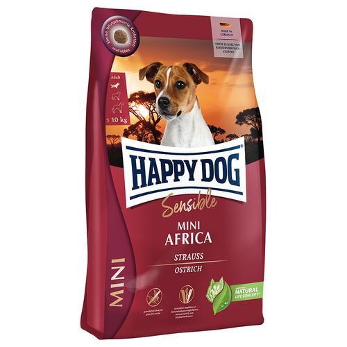 2x 4kg Sensible Mini Africa Happy Dog Hundefutter trocken