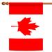 Red and White Canada Outdoor House Flag 40" x 28"