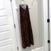 J. Crew Dresses | New Women’s J.Crew Leopard Print V-Neck Slip Style Dress Size 8 Nwt | Color: Black/Brown | Size: 8