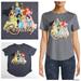 Disney Tops | Disney Princess Xxl Plus Size Royalty Heather Gray Tee Nwt | Color: Gray | Size: Xxl