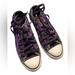 Converse Shoes | Converse Shoes Converse Allstars Women’s Shoes Popular Polka Dot Converse Size 8 | Color: Purple | Size: 8