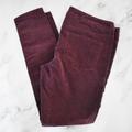 American Eagle Outfitters Pants & Jumpsuits | American Eagle Purple Corduroy Stretch Skinny Pants Size 12 | Color: Purple/Red | Size: 12