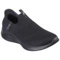 Slip-On Sneaker SKECHERS "ULTRA FLEX 3.0-COZY STREAK" Gr. 39, schwarz Damen Schuhe Sneaker mit Slip-Ins für einen leichten Einstieg