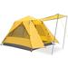 CG INTERNATIONAL TRADING 3 Person Tent w/ Carry Bag Fiberglass in Yellow | 53.2 H x 78.8 W x 78.8 D in | Wayfair a754