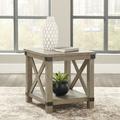 Signature Design by Ashley Carynhurst End Table Set w/ Storage Wood in Brown | 25 H x 24 W x 26 D in | Wayfair PKG008470