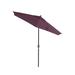 Wade Logan® Bala 7'5" Market Sunbrella Umbrella Metal | 97.8 H x 90 W x 90 D in | Wayfair B8B4943BEFE747E8B2E83DAF377DBA3E