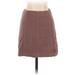 Free People Casual Skirt: Tan Print Bottoms - Women's Size 2