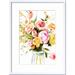 Etta Avenue™ Loose Arrangement I by Victoria Borges - Picture Frame Painting Paper in White | 36"H x 24"W | Wayfair