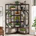 17 Stories 69.29" H x 35.43" W Iron Standard Bookcase in Brown | 69.29 H x 35.43 W x 11.8 D in | Wayfair CE47FDDBBAD548D6A4A091E8433DB616