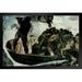 Winston Porter Michelangelo Gothic the Last Judgment Fine - Single Picture Frame Print Paper | 15 H x 21 W x 1.5 D in | Wayfair
