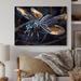 Latitude Run® Delfeena Cybernetic Dragonfly - Print on Canvas in Black/Blue | 12 H x 20 W x 1 D in | Wayfair 7D671CDC4CAC4EAB8CEC737832D72CB8