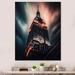Latitude Run® Empire State Building Tilt Shift in the Night Lights VIII - Print on Canvas Plastic in Black/Gray/Orange | Wayfair