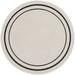 Nourison Ivory/Black Essentials Area Rug 4' x round - Nourison 99446148247