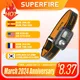 SUPERFIRE-Mini lampe de sauna injuste aste capteur LED lampe frontale USB C lampe frontale pour