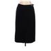 Nine & Company Casual Skirt: Black Solid Bottoms - Women's Size 10