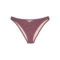Shade & Shore Swimsuit Bottoms: Purple Chevron/Herringbone Swimwear - Women's Size X-Large
