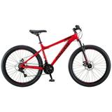 Mongoose 26-in. Durham Unisex Mountain Bike Red and Black 21 Speeds