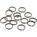 100pcs/lot Diameter 4 6 8 10 12 16 mm Split Rings Ancient Bronze Open Rings Double Loops Jump Rings Connectors for Jewelry Making (Ancient Bronze 16mm*100pcs)