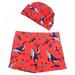 ESHOO Little Boys Swim Trunks Toddler Boy Beach Shorts Boardshorts Quick Dry Beach Swim Shorts Big Boys Elastic Drawstring Bathing Suit Swimwear Size 3-12 Years