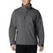 Men's Columbia Charcoal Milwaukee Brewers Ascender II Full-Zip Jacket