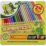 24er-Pack Buntstifte »SUPERSTICKS METALLIC + NEON-MIX«, JOLLY