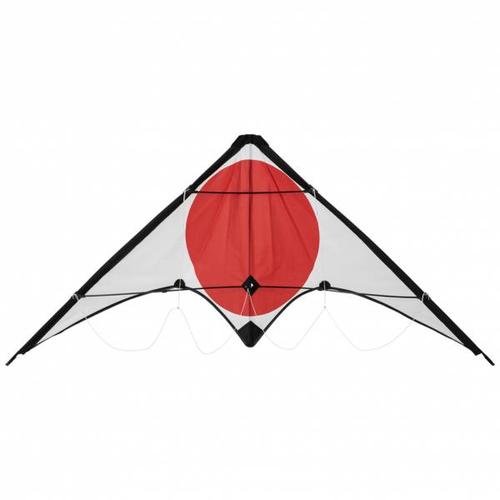 „HIDETOSHI WAKASHIMA „“Inuwahi““ Stunt Kite Lenkdrachen rot“