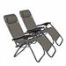 BESTCOSTY Adjustable Zero Gravity Chair Patio Lounge Chairs 2PC