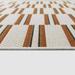 Balta Gerome Striped Indoor/Outdoor Area Rug 5 3 x 7 - Orange