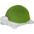 DecMode 20 W 10 H Magnesium Oxide Eclectic Turtle Garden Sculpture Green 1-Piece