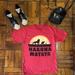 Disney Tops | Disney The Lion King Graphic Tshirt Hakuna Matata Disney World Outfit Size Small | Color: Black/Red | Size: S