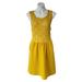 Anthropologie Dresses | Anthropologie Maeve Yellow Sleeveless Summer Dress With Pockets | Color: Yellow | Size: L