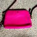 Tory Burch Bags | Hot Pink Leather Tory Burch Cross Body With Gold Hardware And Heart Dangle | Color: Pink | Size: Approx 8 In Wide By 5.5 In Tall
