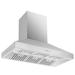 Forno 48" 1200 CFM Ducted Wall Mount Range Hood in w/ Nightlight Stainless Steel in Gray | 48 W x 23.62 D in | Wayfair FRHWM5094-48