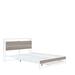 17 Stories Platform Bed, Metal in White | 39 H x 61.8 W x 80.3 D in | Wayfair 20A57A41A8434AD09E833819B01B3D33