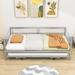 Red Barrel Studio® Twin Steel Daybed w/ Trundle Metal in Gray | 27.8 H x 41 W x 78 D in | Wayfair 8851083D3A244E7BAA77BCD69330A817