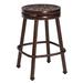 Woodard Casa Patio Bar Stool w/ Cushion, Leather | 25.5 H x 15 W x 15 D in | Wayfair 3Y0669ST-48-24T