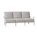 Woodard Wiltshire Patio Sofa w/ Cushions Metal/Sunbrella® Fabric Included in Gray | 35.5 H x 75 W x 38.8 D in | Wayfair 4Q0420-70-24T