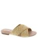 Calvin Klein June 2 - Womens 6 Tan Sandal Medium