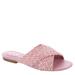 Calvin Klein June 2 - Womens 6 Pink Sandal Medium