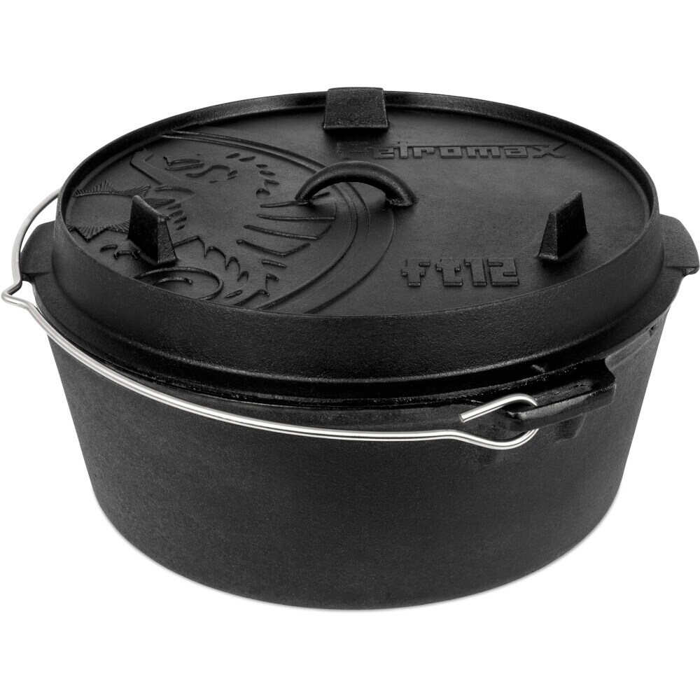 Petromax Feuertopf 12qt(ohne Füße) planer Boden Image