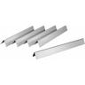 Set di diffusori a fiamma in acciaio inox (5 pezzi) 44,7 x 6 cm Binari per aromi - Bbq-toro