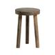 Tabouret en bois marron