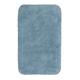Tapis de bain doux bleu coton 70x120